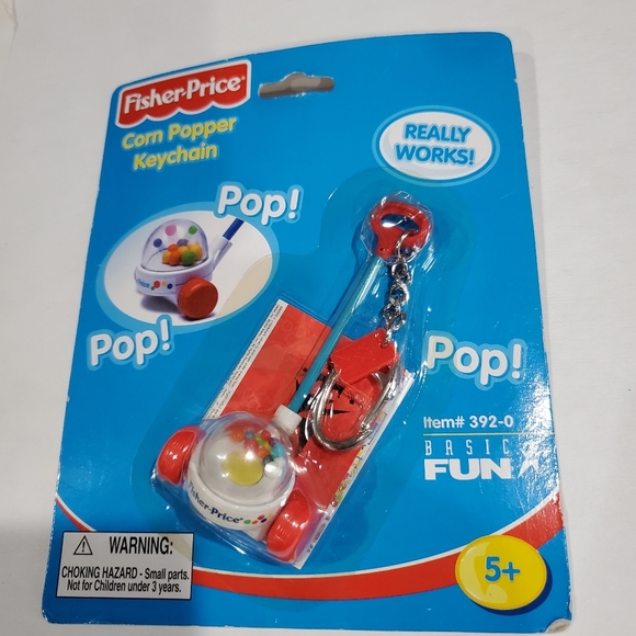 ❤️ Vintage Kellogg’s Cereal Keychain Ornaments and Fisher Price "Corn Popper" 👀 - Picture 7 of 14